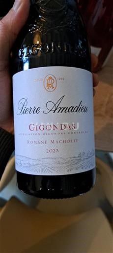 Rhônevallei Gigondas Pierre Amadieu Romane Machotte 2023