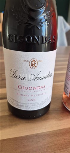 Valle del Rodano Gigondas Pierre Amadieu Romane Machotte 2023