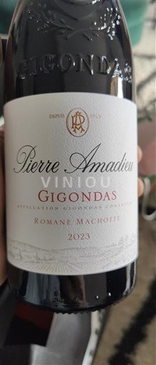 Rona dolina Gigondas Pierre Amadieu Romane Machotte 2023