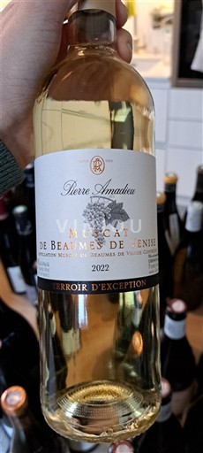Rhônevallei Muscat de Beaumes-de-Venise Pierre Amadieu Terroir d'Exception 2022