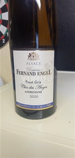 Alsacia Domaine Fernand Engel Clos des Anges de Rorschwihr 2020