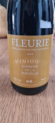 Beaujolais Fleurie Domaine La Portelle 2019