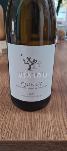 Vallée de la Loire Quincy Les Ruchettes 2024