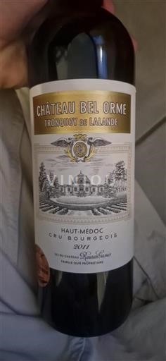 Bordeaux Haut-Médoc Château Bel Orme Tronquoy de Lalande 2011