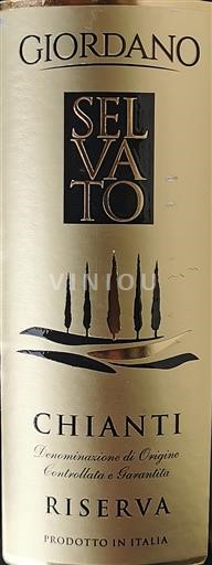Toscane Chianti Giordano Vini Chianti Riserva 2021