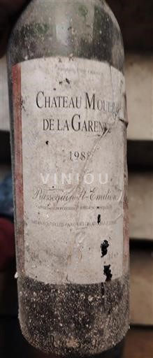 Bordeaux Puisseguin-saint-émilion Château Moulin de la Garenne 1988