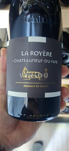 Rona dolina Châteauneuf-du-Pape Domaine La Royère 2013