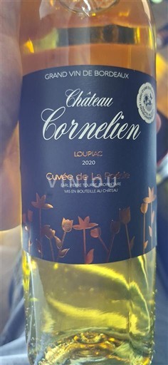 Bordeaux Loupiac Château Cornélien de La Poste 2020