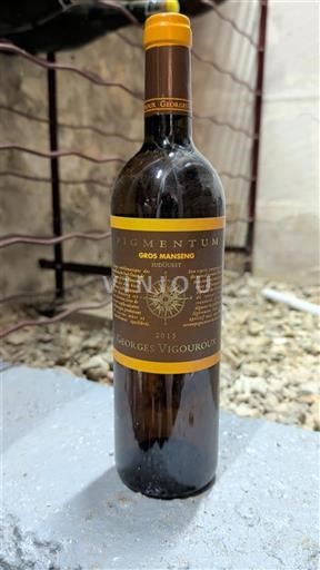 Zuidwest-Frankrijk Côtes de Gascogne Georges Vigouroux Pigmentum Gros Manseng 2015