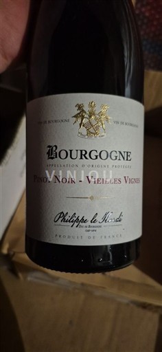 Burgundija Philippe le Hardi Pinot Noir - Vieilles Vignes 2019