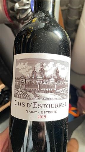 Bordeaux Saint-Estèphe Grand Cru Cos d'Estournel 2019