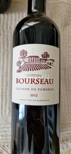 Bordeaux Lalande-de-Pomerol Château Bourseau 2012