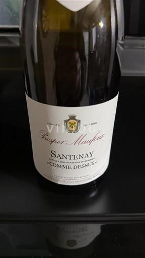 Bourgogne Santenay Prosper Maufoux Comme Dessus 2021