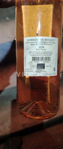 Rhônevallei Niet gespecificeerd Domaine Rousset 2020