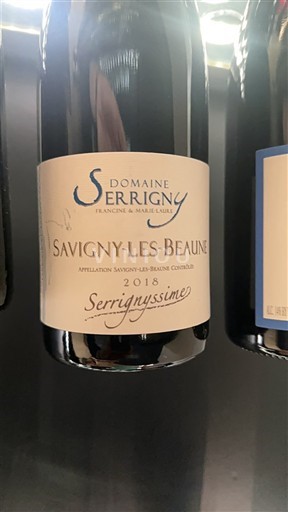 Burgundija Savigny-lès-beaune Domaine Serrigny Serrignysimme 2018
