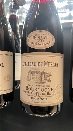 Bourgondië Hautes Côtes de Beaune Château Mercey 2022