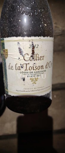 Zuidwest-Frankrijk Côtes de Gascogne Collier de la Toison d'Or 2012