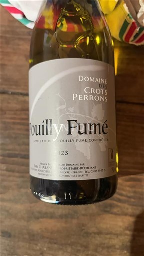 Údolí Loiry Pouilly-fumé Domaine Crots Perrons 2023