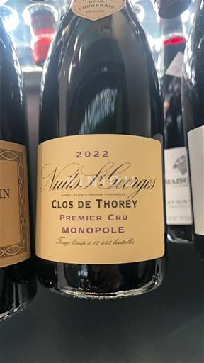 Bourgogne Nuits-saint-georges Premier Cru La Vougeraie Clos de Thorey Monopole 2022