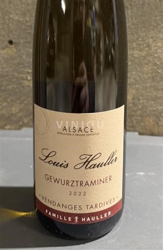 Alsace Alsace Grand Cru Louis Hauller Vendanges Tardives 2022
