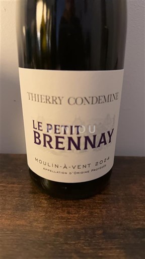 Beaujolais Moulin-à-vent Thierry Condemine Le Petit Brennay 2024