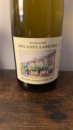 Burgundi Mâcon ja Mâcon-kylät Domaine Abélanet-Laneyrie Chaintré 2023
