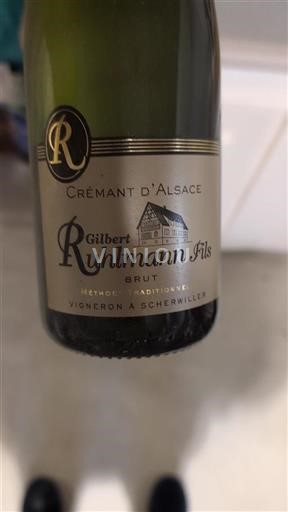 Alsace Crémant d'Alsace Gilbert Ruhlmann Fils Non-Vintage