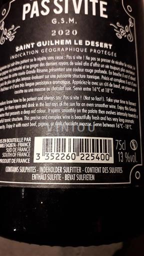 Linguadoca e Rossiglione Saint-Guilhem-le-Désert Passivite G.S.M. 2020