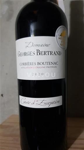 Languedoc Corbières-boutenac Domaine Georges Bertrand d'Exception 2020