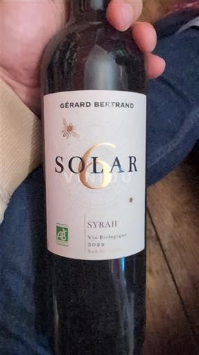 Languedoc y Rosellón País de Oc Gérard Bertrand Solar 6 2022