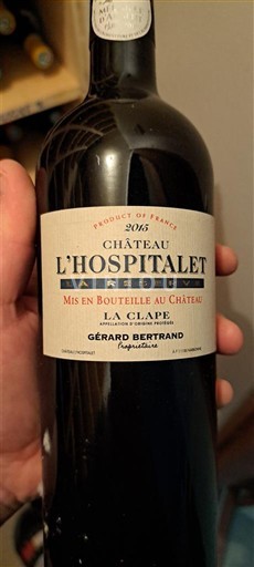 Лангедок La Clape Château L'Hospitalet 2015