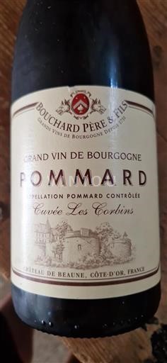 Burgundi Pommard Bouchard Père & Fils Les Corbins Ei vuosikertaa
