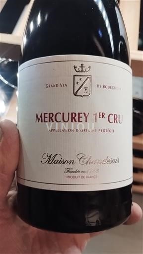 Bourgondië Mercurey Premier Cru Maison Champdeais Niet-geïntegreerd