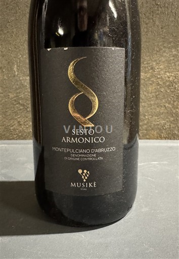 Abruzzo Wines Montepulciano d'Abruzzo Musikè Vini Sesto Armonico 2020