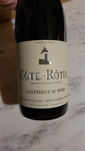 Rhônedalen Côte-rôtie Domaine Rostaing Ampodium 2023