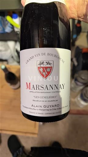 Burgundy Marsannay Alain Guyard Les Genelières 2021
