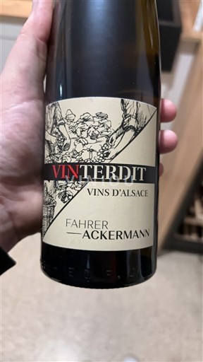 Elsass Fahrer Ackermann VINTERDIT Ohne Jahrgang