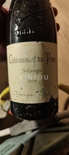 Valle del Ródano Châteauneuf-du-Pape. Dominique St-Georges 2018