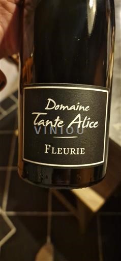 Beaujolais Fleurie Domaine Tante Alice Icke årgångsbetecknad