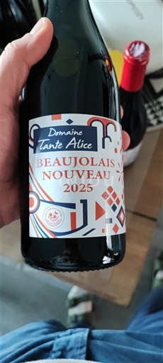 Beaujolais Beaujolais Nouveau Domaine Tante Alice 2025