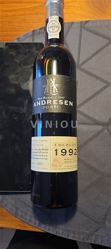 Portugalia Porto Andresen Colheita 1992