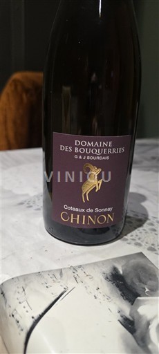 Loiredalen Chinon Domaine S Bouquerries Coteaux de Sonnay 2023