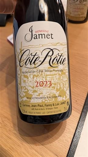 Rhône Valley Côte-Rôtie Domaine Jamet 2023