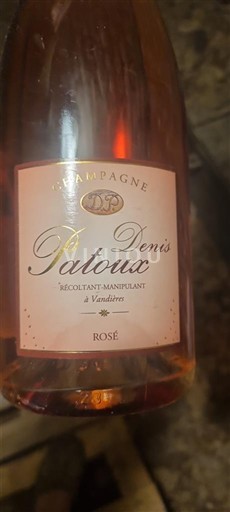 Champagne Champagner Denis Patoux 2021