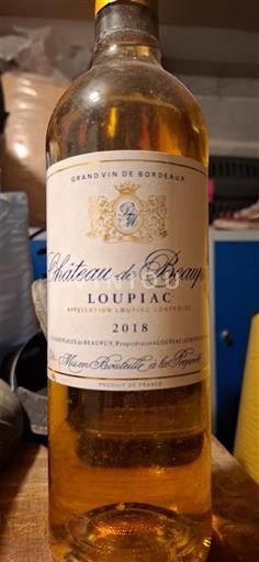 Bordeaux Loupiac Château Beaupuy 2018