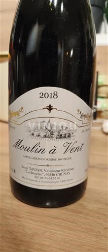 Beaujolais Moulin-à-vent Serge Tavian 2018