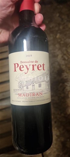 South West Madiran Domaine Peyret 2019