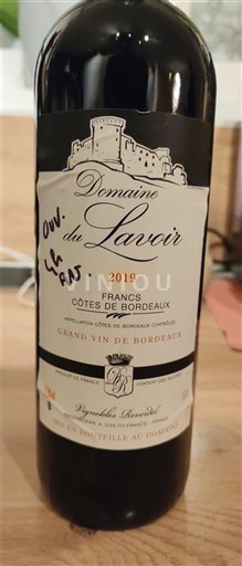 Bordeaux Francs, obroni Bordeauxa Domaine Lavoir 2019