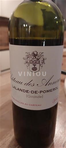 Bordeaux Lalande-de-Pomerol Château S Annereaux 2021
