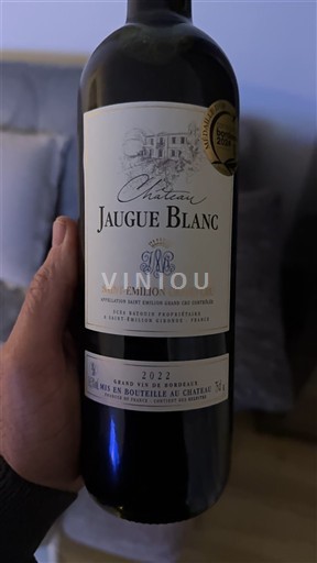 Bordeaux Saint-Émilion Château Jaugue Blanc 2022